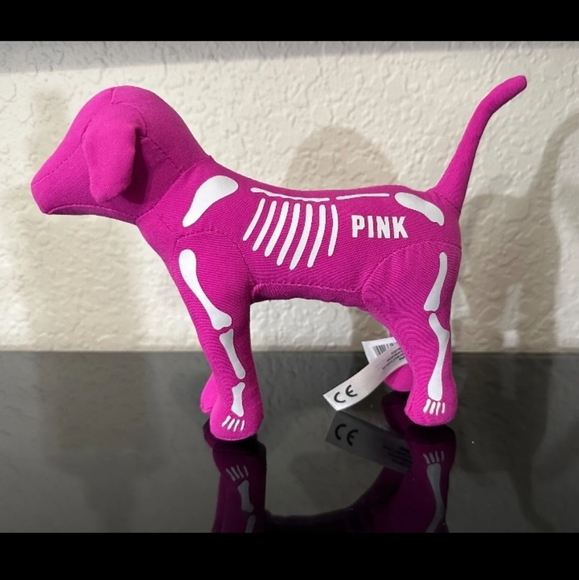 Victoria Secret PINK - Hot Pink Skeleton Dog - Picture 2 of 4